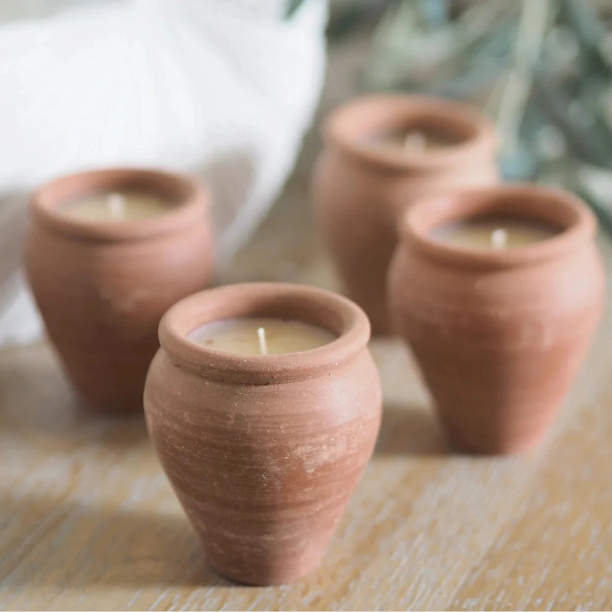 Terracotta Beeswax Candles