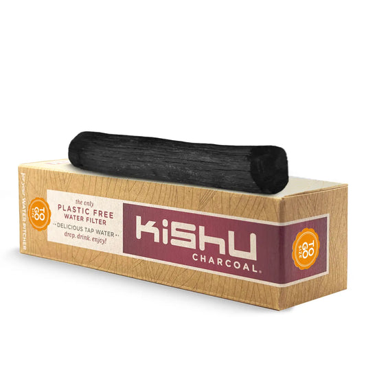 Kishu charcoal water filter - traditional Japanese plastic free water filter