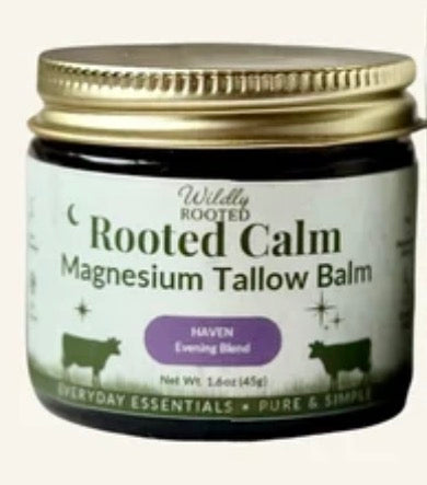 Rooted Magnesium Tallow Balm | Wildly Rooted