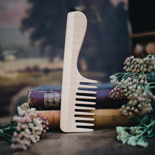 Natural Wood Comb