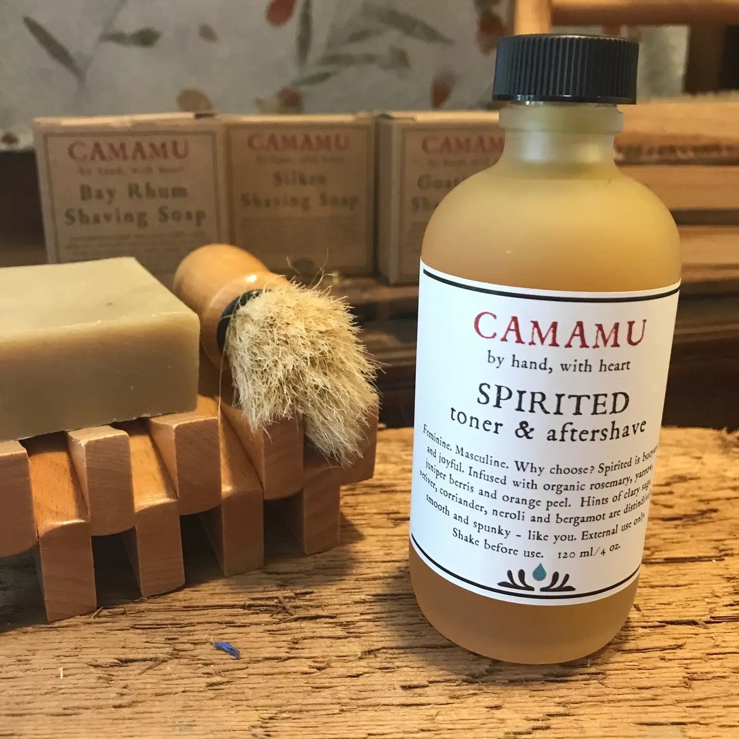 Spirited Aftershave & Toner | Camamu