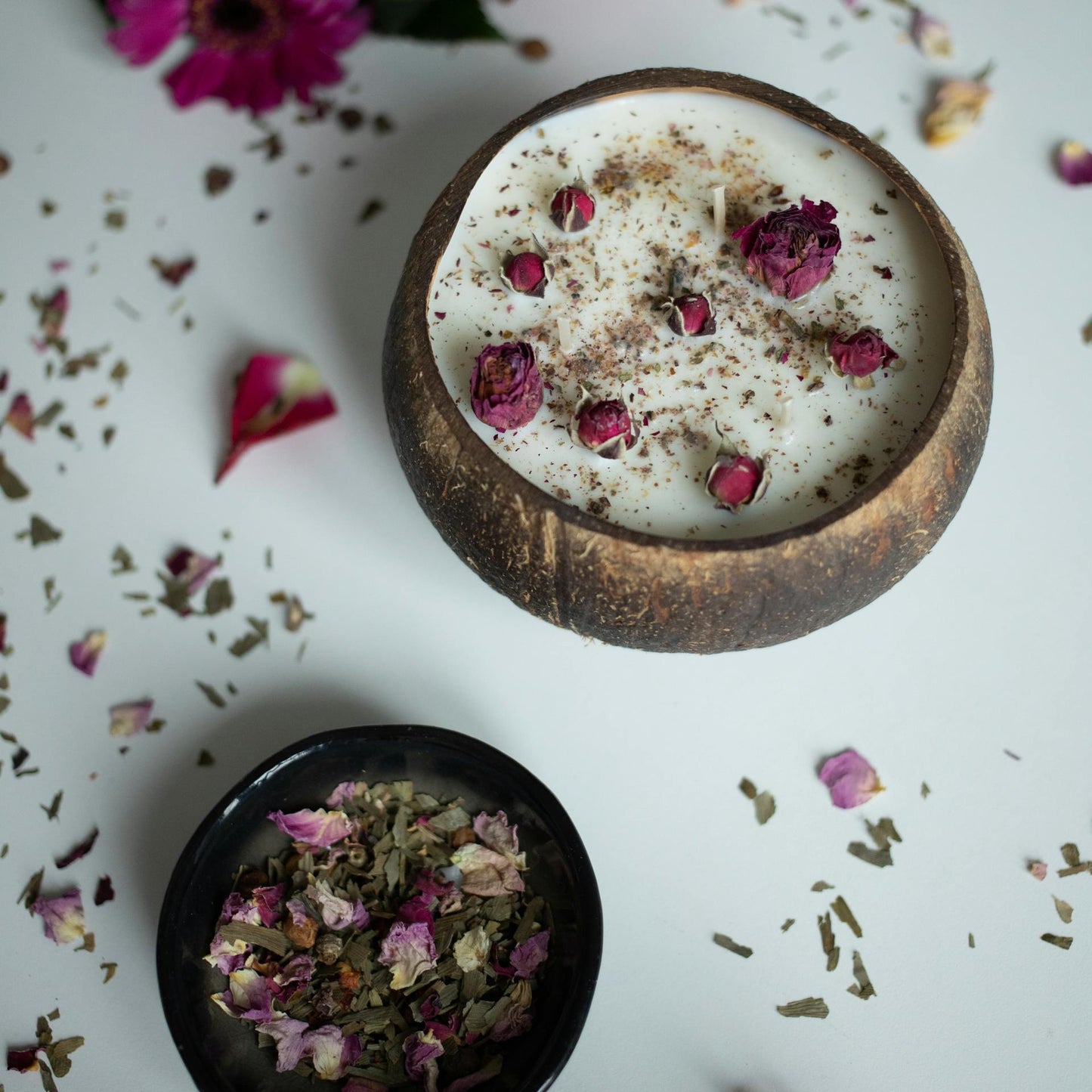 handmade ritual candle made during Kindred Vancouver local candle making workshop