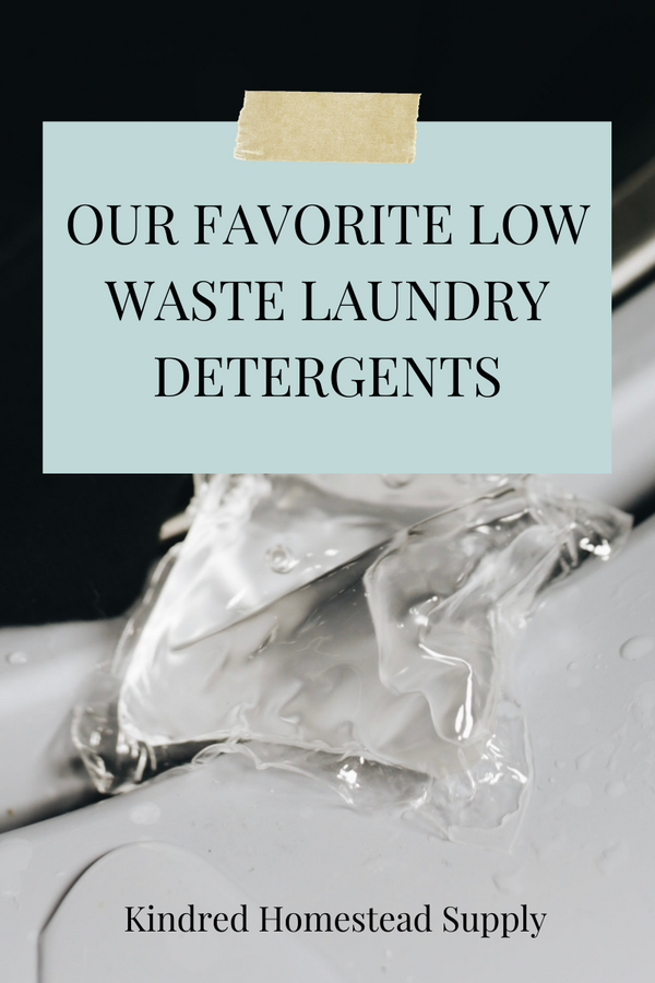 Our Favorite Low Waste Laundry Detergents