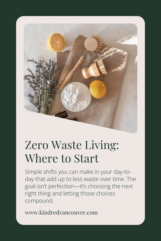 Where to Start with Zero-Waste Living