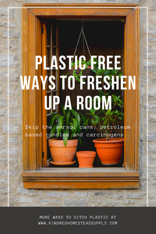 Low Waste Ways to Freshen a Room