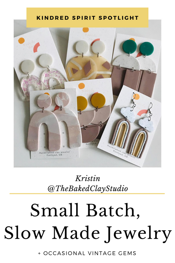 Kindred Spirit Spotlight - Kristin @TheBakedClayStudio