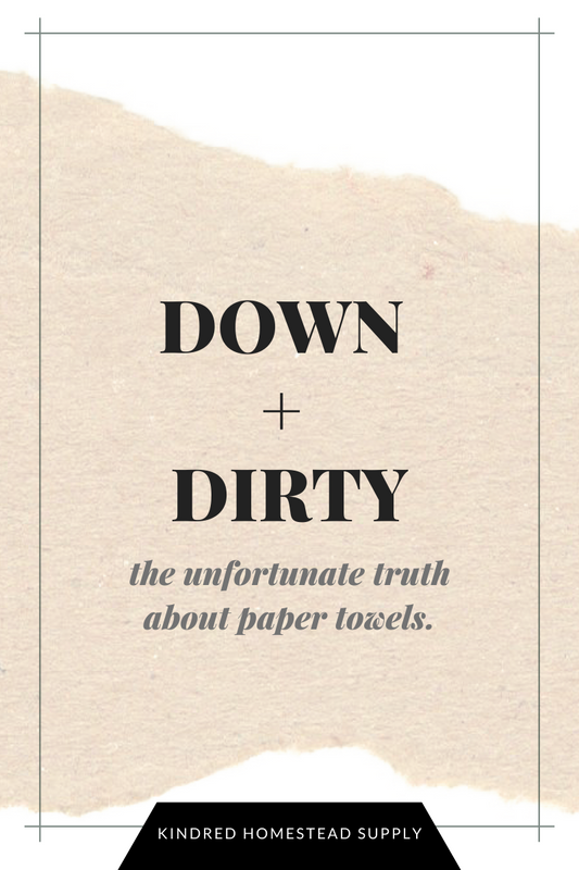 Paper Towels: The Down + Dirty