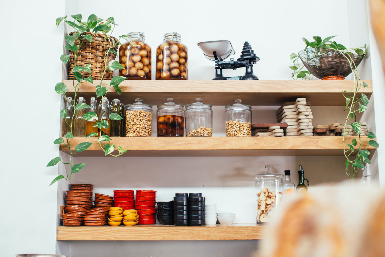 Kindred Vancouver pantry shelf featuring local Portland gifts and sustainable home goods