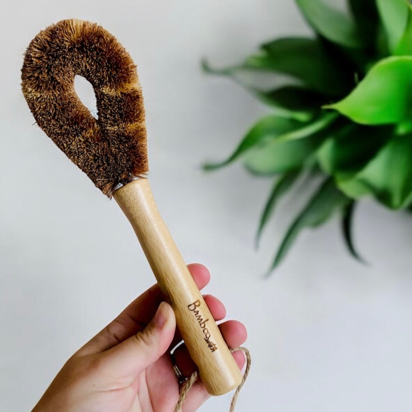 Coconut Bottle Cleaning Brush