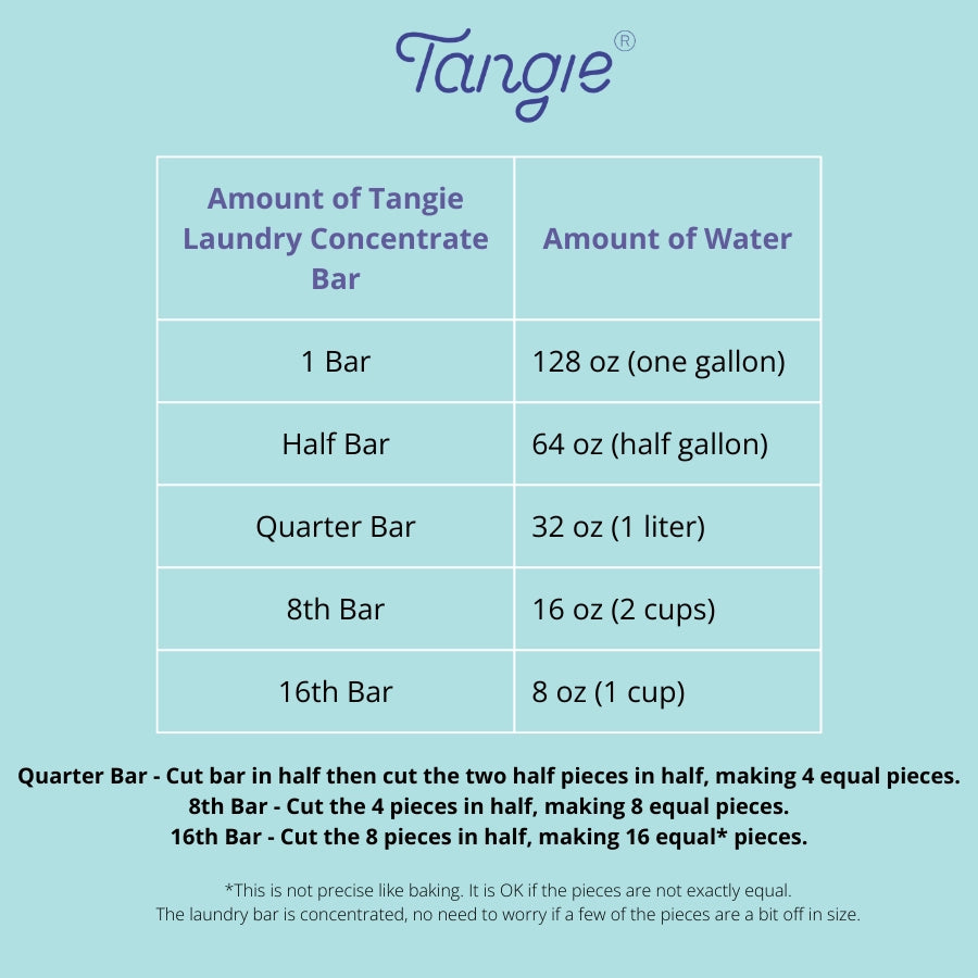 Laundry Soap Concentrate Bar