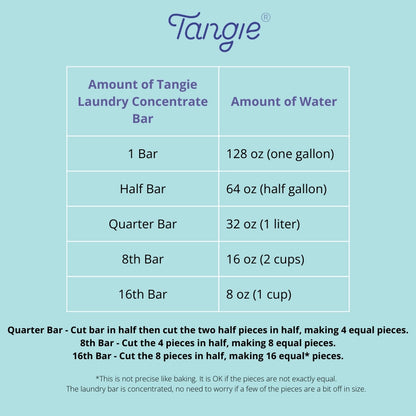 Laundry Soap Concentrate Bar