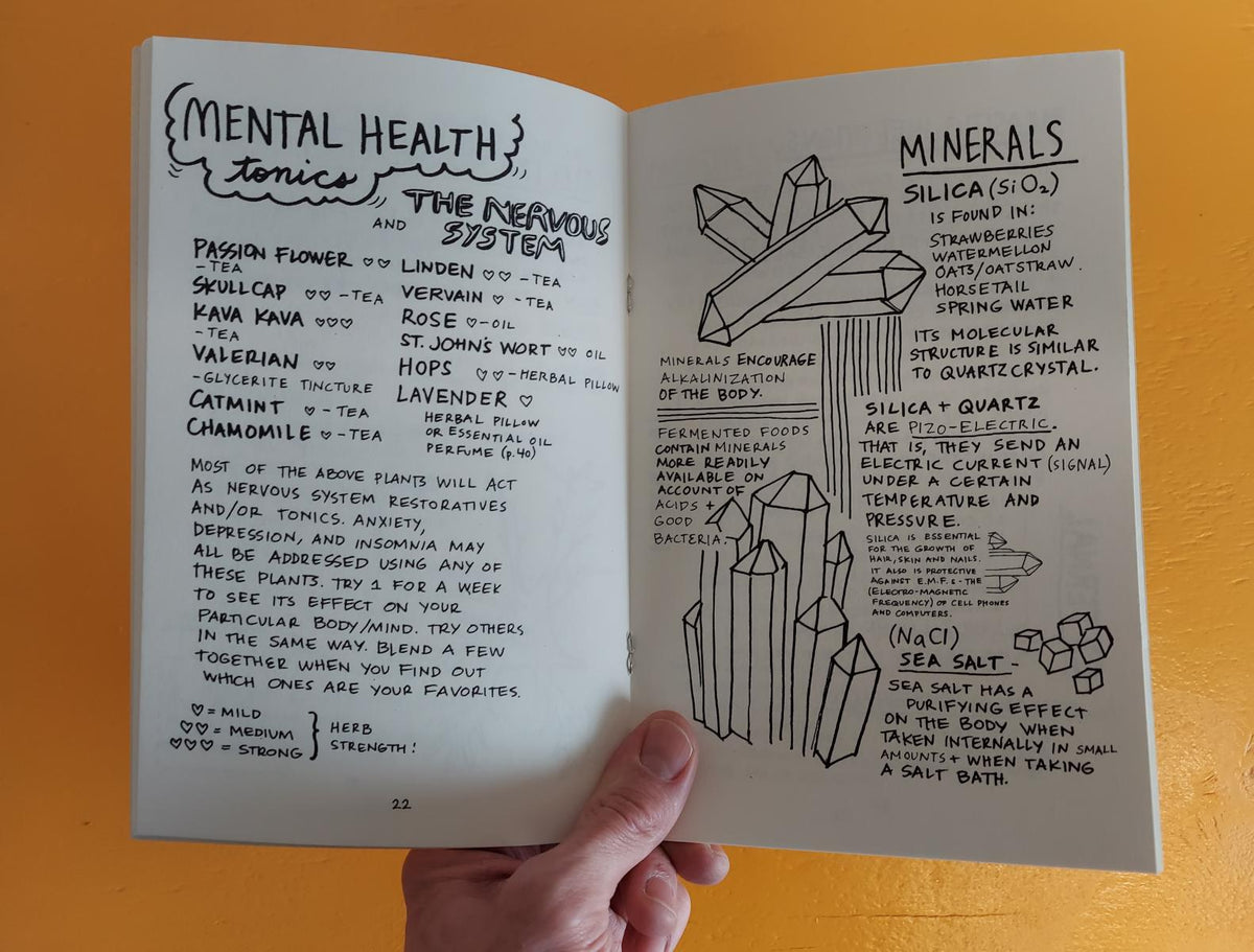 Healing Your Magical Body With Plants + Minerals | Zine