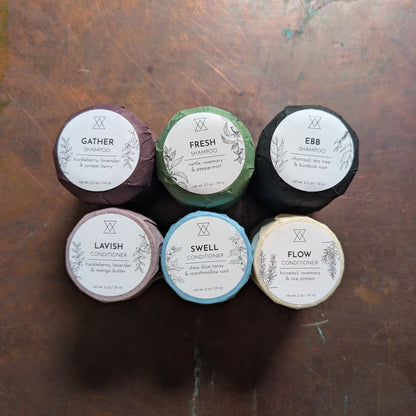 Wildcrafted Shampoo & Conditioner Bars
