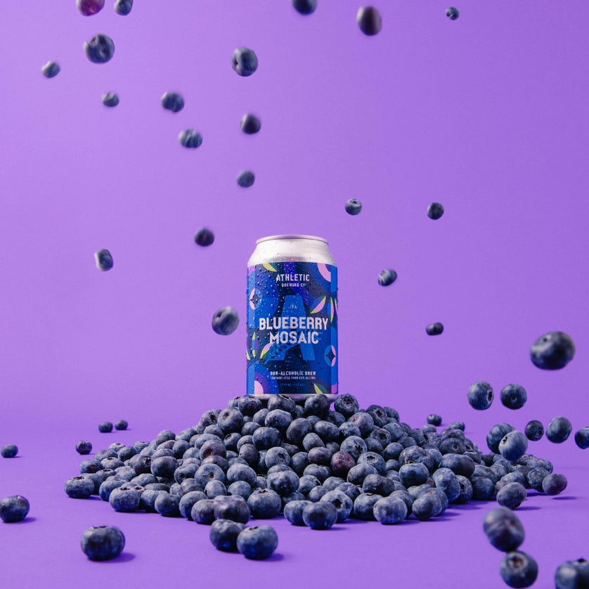 Blueberry Mosaic alcohol free beer