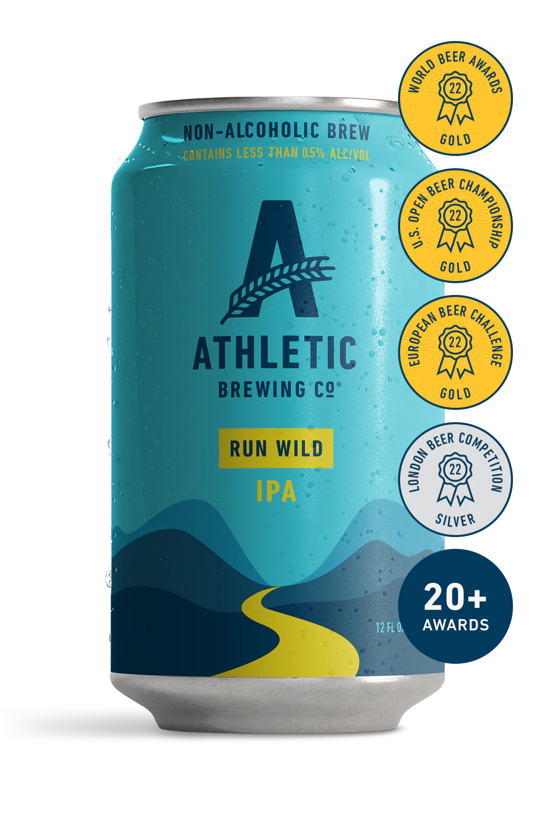 photo of Athletic Brewing non alcoholic beer