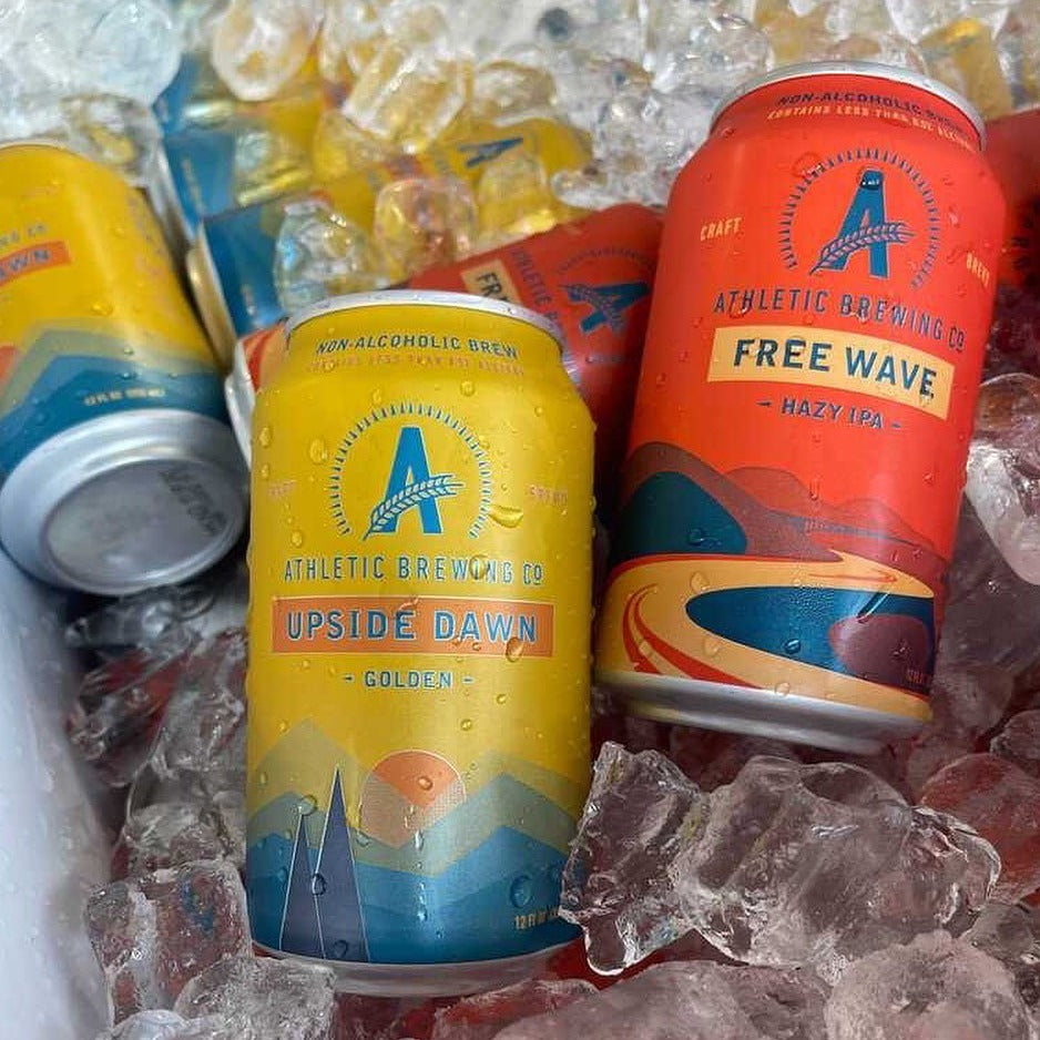 photo of Athletic Brewing non alcoholic beer