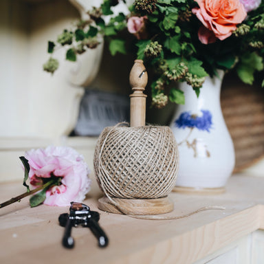 Jute Twine Ball on Stand