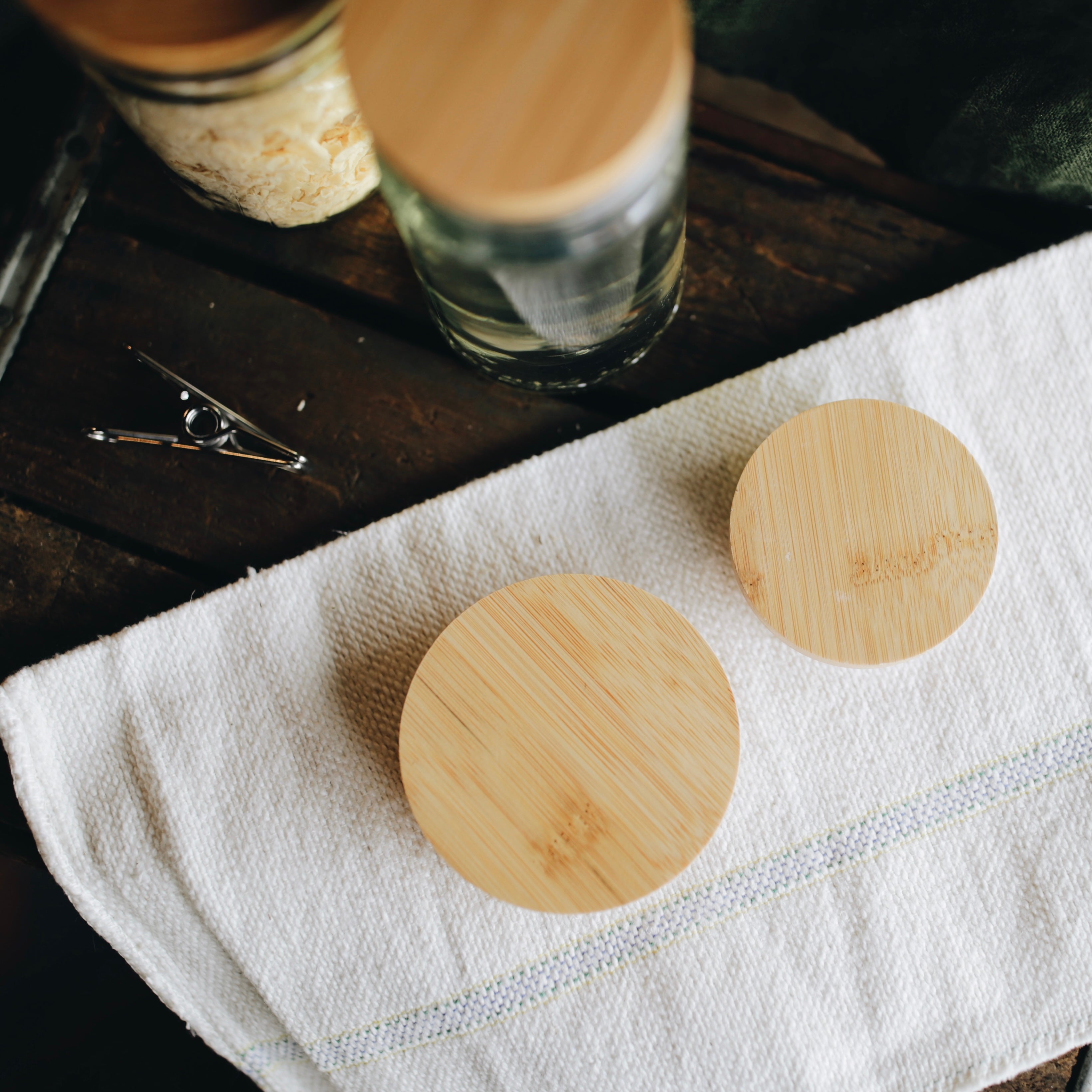 Bamboo Jar Lid