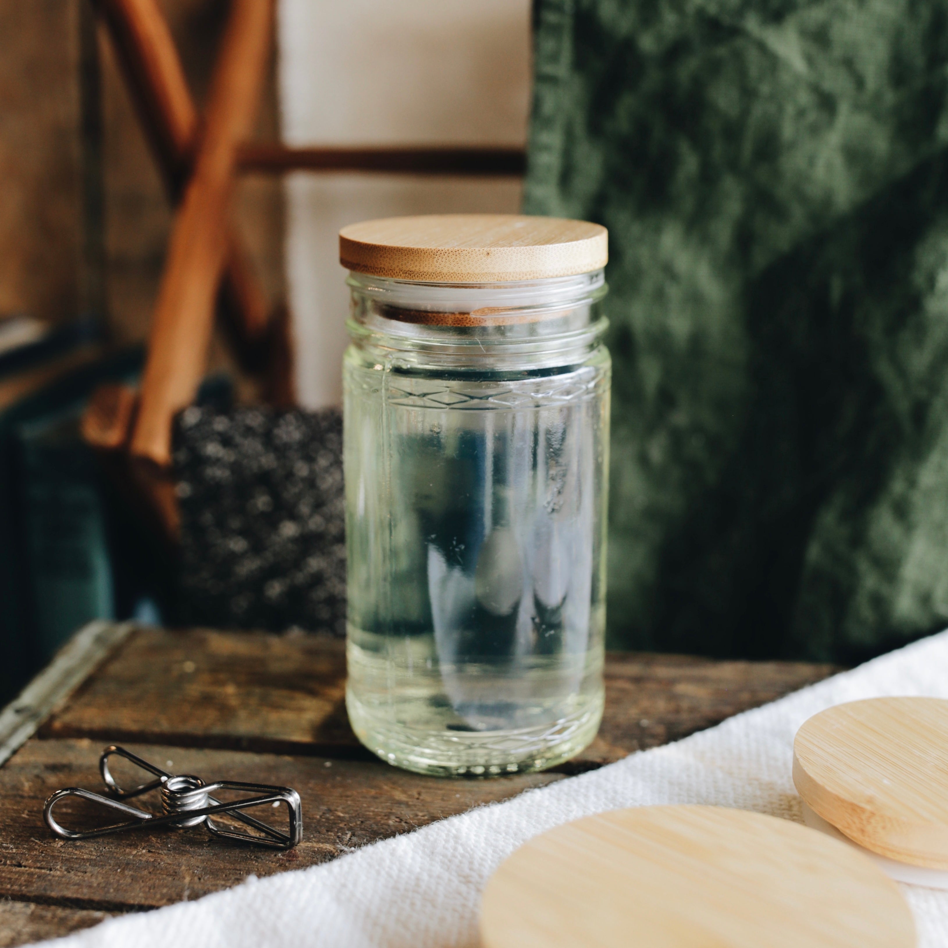 Bamboo Jar Lid