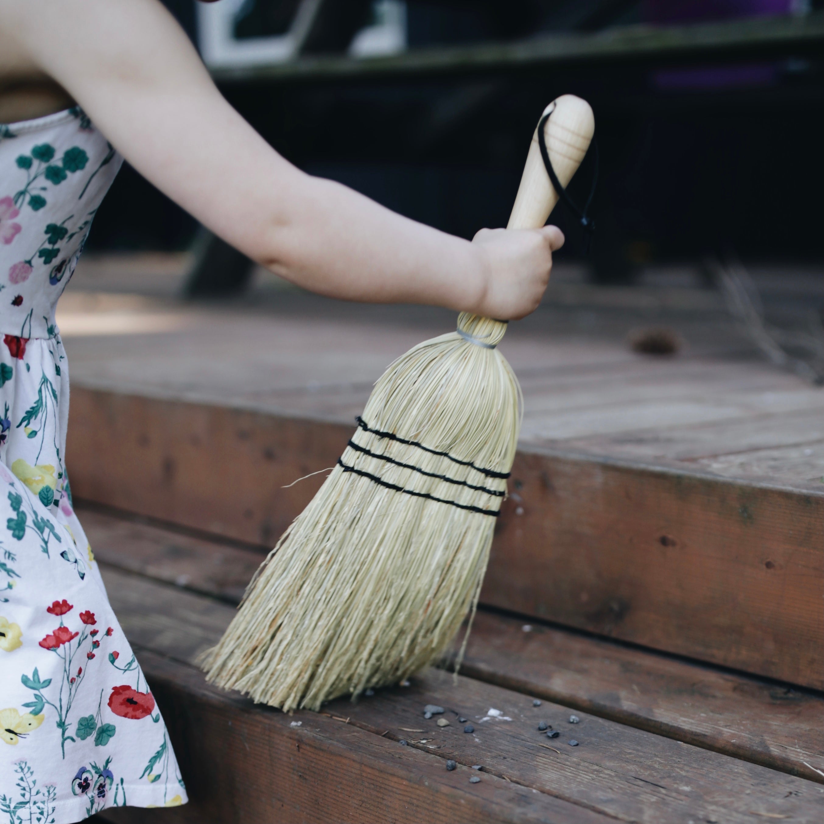 Rice Straw Broom