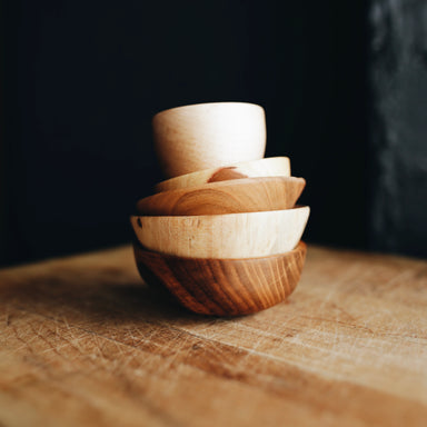 Reclaimed Wood Pinch Bowl